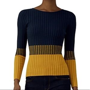 COPY - NWT Karen Millen Color-Block Sweater